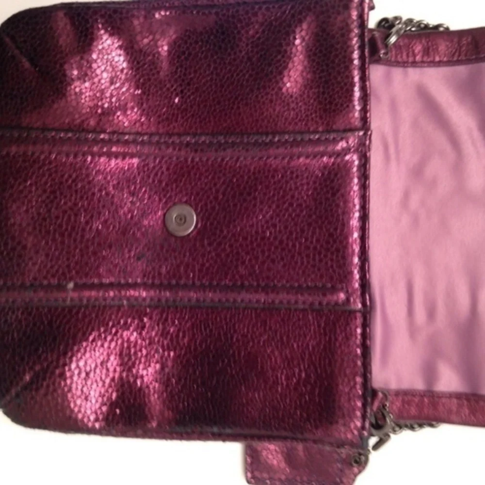 COACH RARE Studded KIRSTEN METALLIC CROSSBODY BAG